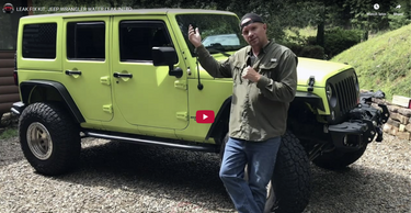 How to fix Jeep Wrangler water leak. – JEEP LEAK FIX