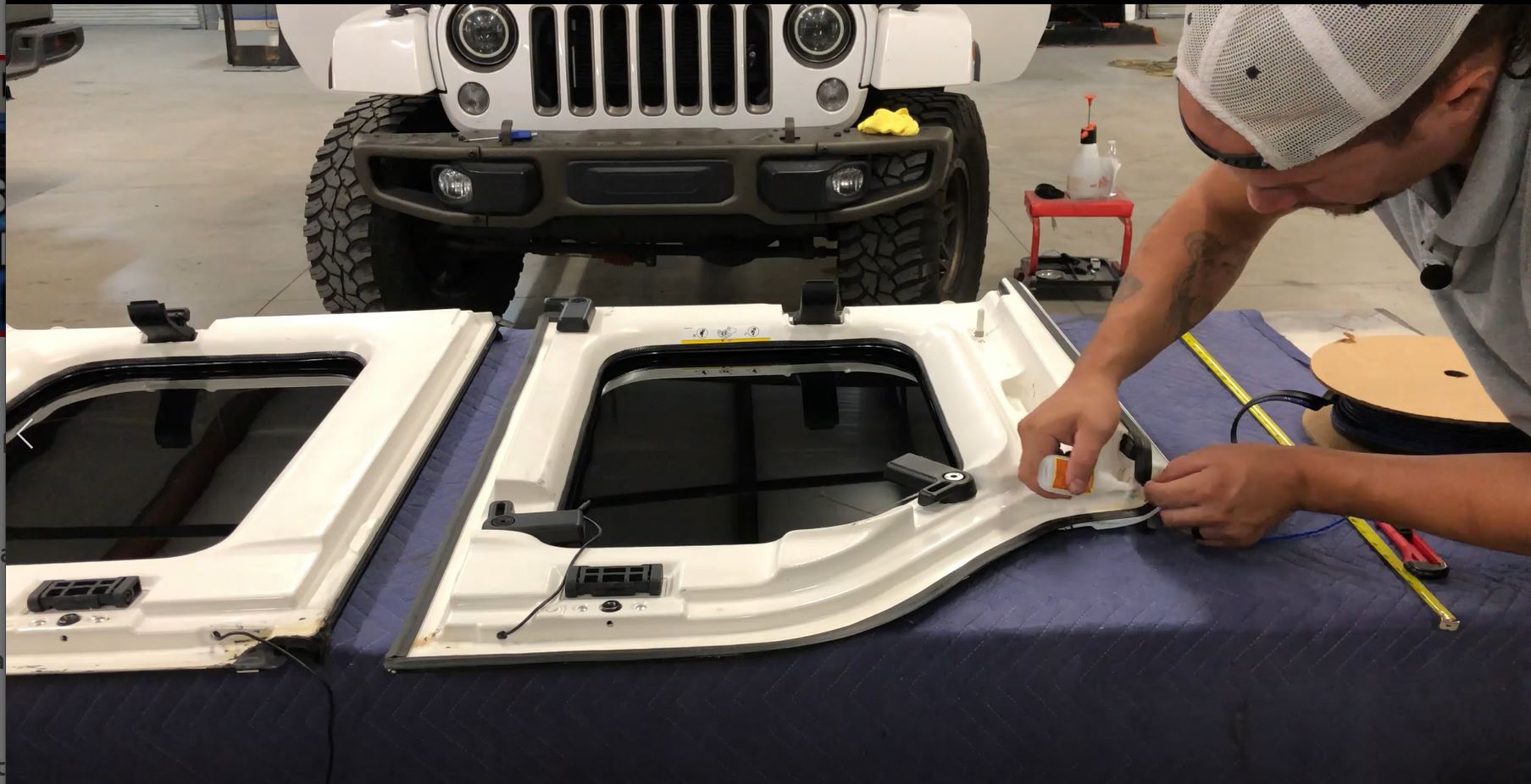 Load video: jeep wrangler how to fix leaking DOORS